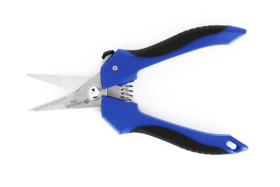 IDEAL - TEK 380.BB.W.IT Multi - Purpose shears 380.BB.W, straight, Stainless, Ergonomic handles, OAL 145mm - 5.71in MTESolutions