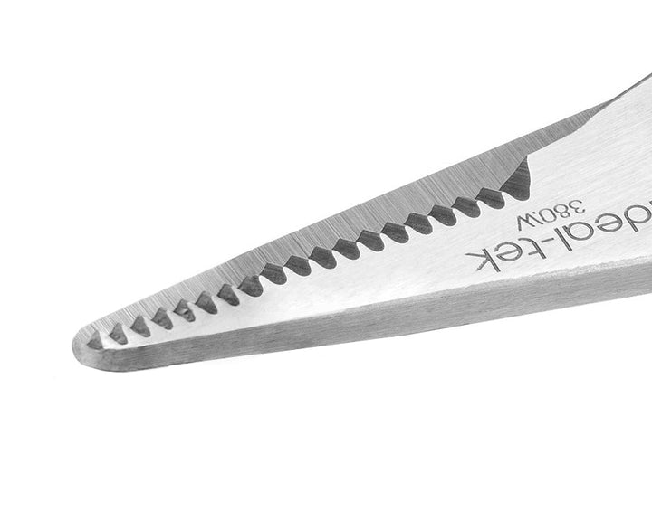 IDEAL - TEK 380.BB.W.IT Multi - Purpose shears 380.BB.W, straight, Stainless, Ergonomic handles, OAL 145mm - 5.71in MTESolutions
