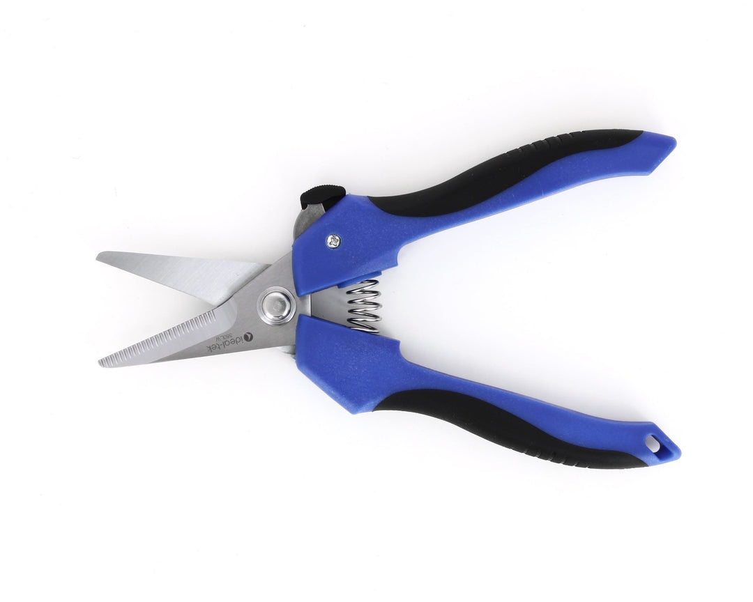 IDEAL - TEK 380L.BB.W.IT Multi - Purpose shears 380L.BB.W, straight, Stainless, Ergonomic Handles, OAL 190mm - 7.51in MTESolutions