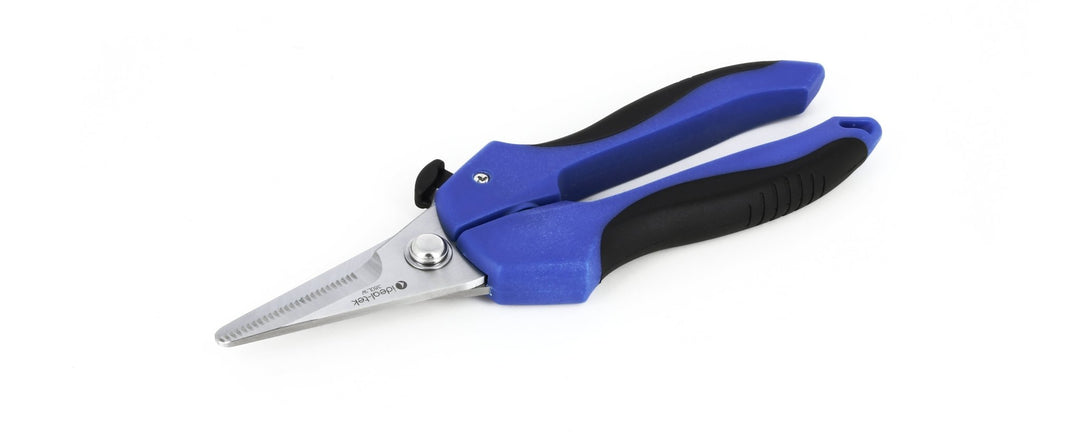 IDEAL - TEK 380L.BB.W.IT Multi - Purpose shears 380L.BB.W, straight, Stainless, Ergonomic Handles, OAL 190mm - 7.51in MTESolutions