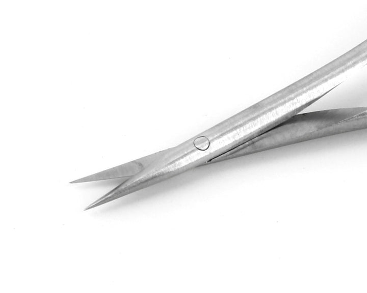 Ideal-tek 382QMS.9.IT Vannas Micro scissors 382QMS, straight, Stainless, OAL 85mm, 3.35in MTESolutions