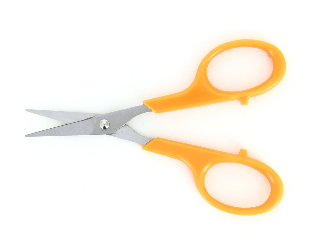 Ideal-tek 397.OR.W.IT Industrial scissors 397.OR.W, straight, Stainless, ABS handles, OAL 105mm, 4.13in MTESolutions
