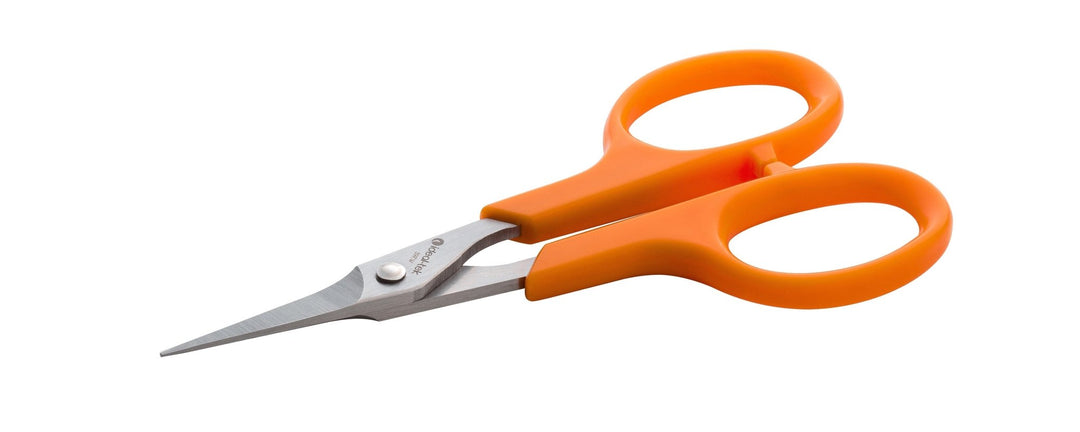 Ideal-tek 397.OR.W.IT Industrial scissors 397.OR.W, straight, Stainless, ABS handles, OAL 105mm, 4.13in MTESolutions