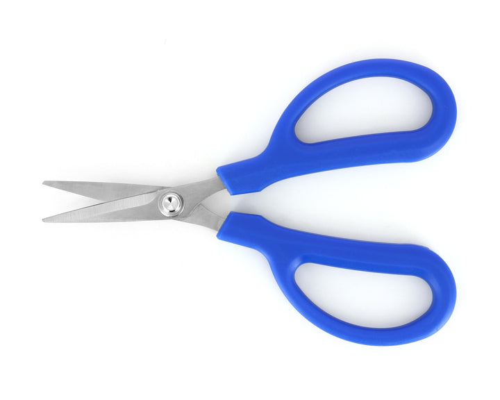 Ideal-tek 398-60.BE.W.IT Industrial scissors 398-60.BE.W, straight, Stainless, TPR handles, OAL 160mm, 6.30in MTESolutions