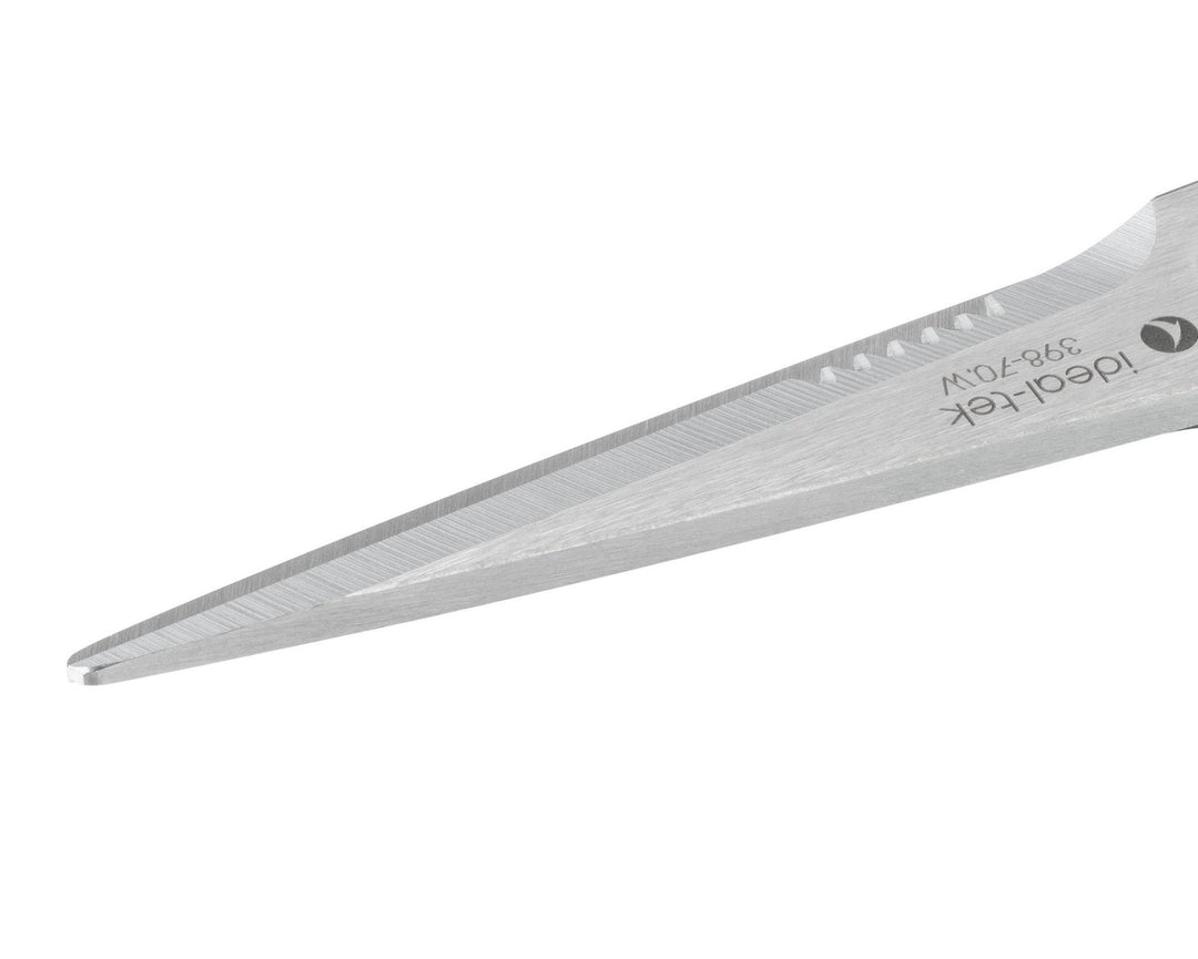 Ideal-tek 398-70.BE.W.IT Industrial scissors 398-70.BE.W, straight, Stainless, TPR handles, OAL 180mm, 7.10in MTESolutions
