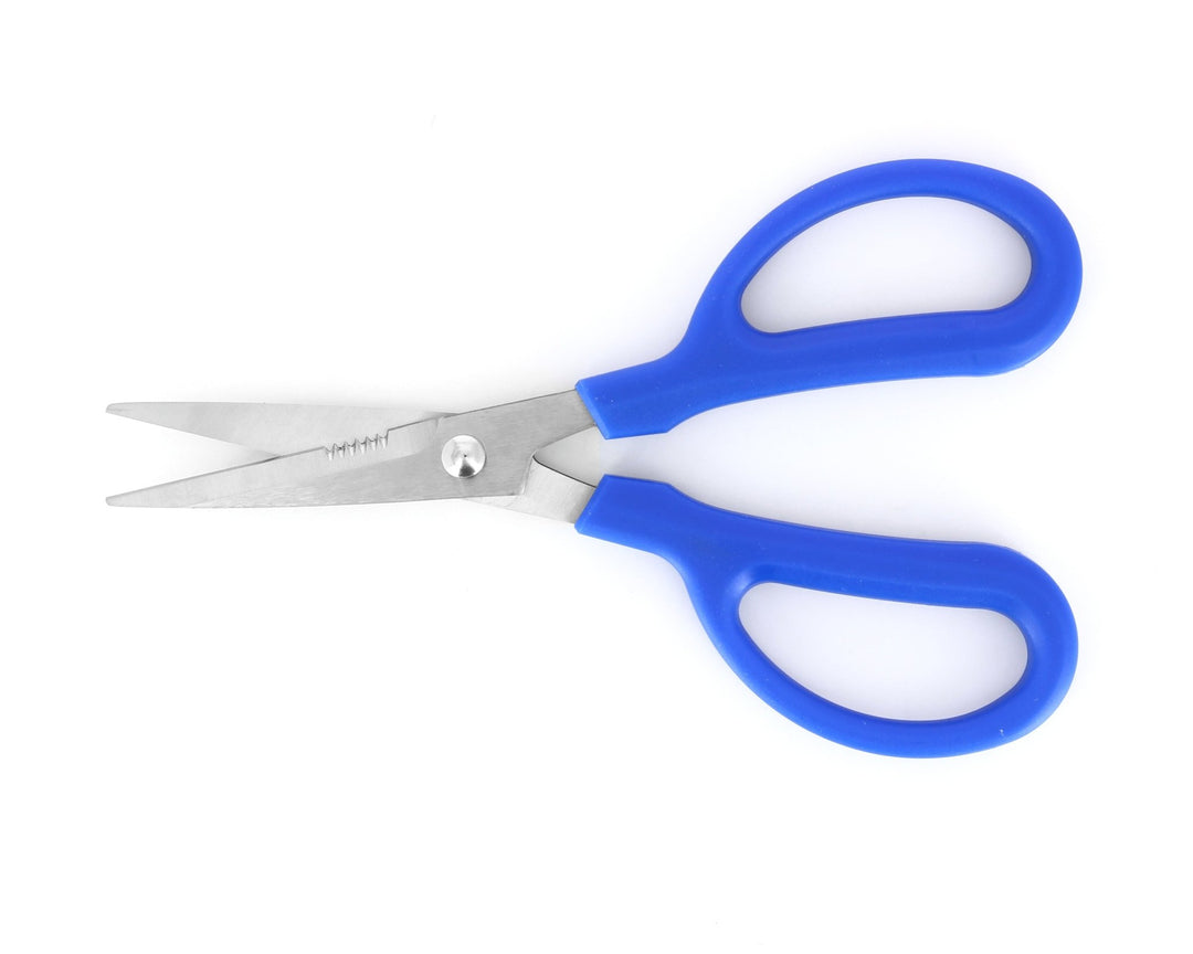 Ideal-tek 398-70.BE.W.IT Industrial scissors 398-70.BE.W, straight, Stainless, TPR handles, OAL 180mm, 7.10in MTESolutions
