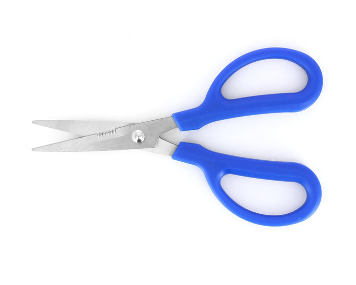 Ideal-tek 398-70.BE.W.IT Industrial scissors 398-70.BE.W, straight, Stainless, TPR handles, OAL 180mm, 7.10in MTESolutions