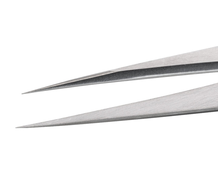 Ideal-tek 3.C.0.ITU High Precision tweezers 3.C, Carbon Steel, OAL 120mm, 4.72in MTESolutions
