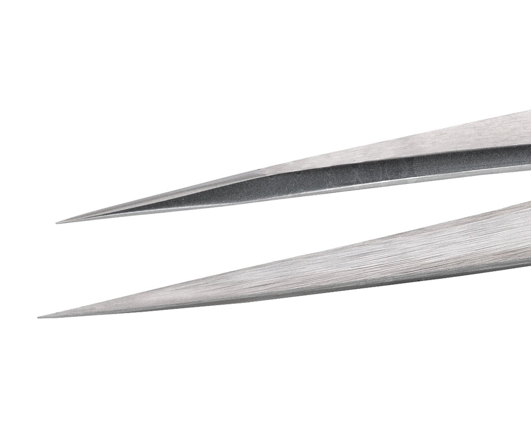 Ideal-tek 3C.C.0.ITU High Precision tweezers 3C.C, Carbon Steel, OAL 110mm, 4.33in MTESolutions