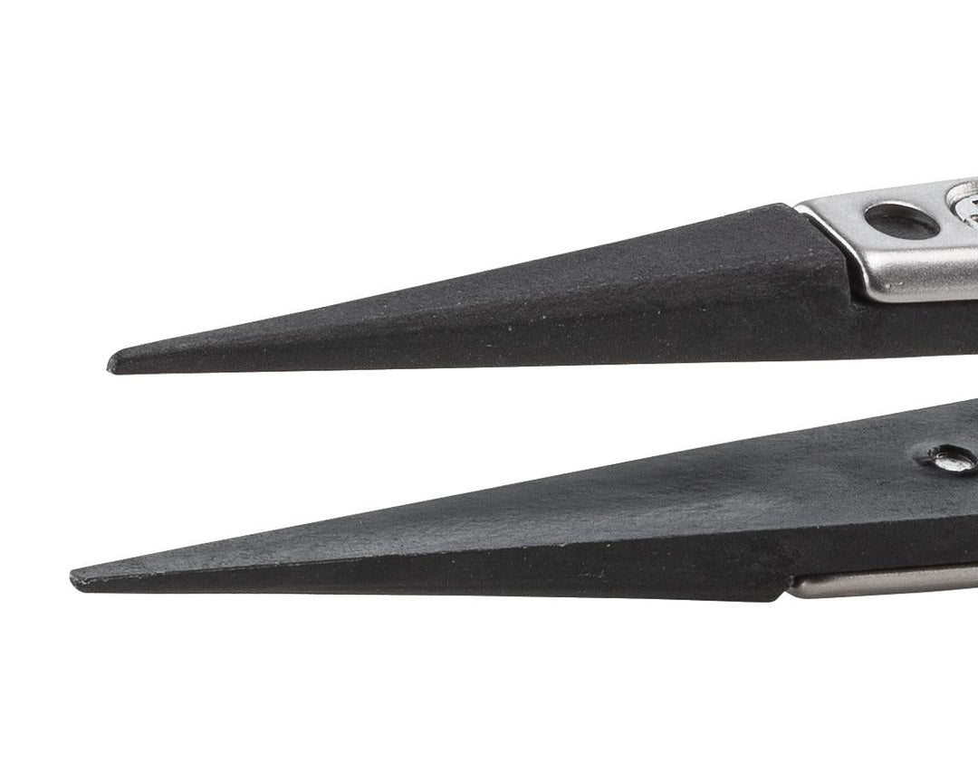 Ideal-tek 3CCFR.SA.1.ITU Plastic Repl CF tip tweezers 3CCFR.SA, SS Anti-Mag, OAL 115mm, 4, 53in, (A3CF tips) MTESolutions