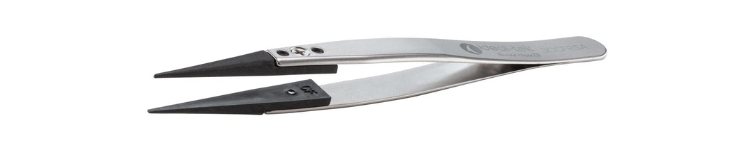 Ideal-tek 3CCFR.SA.1.ITU Plastic Repl CF tip tweezers 3CCFR.SA, SS Anti-Mag, OAL 115mm, 4, 53in, (A3CF tips) MTESolutions