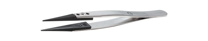 Ideal-tek 3CCFR.SA.1.ITU Plastic Repl CF tip tweezers 3CCFR.SA, SS Anti-Mag, OAL 115mm, 4, 53in, (A3CF tips) MTESolutions
