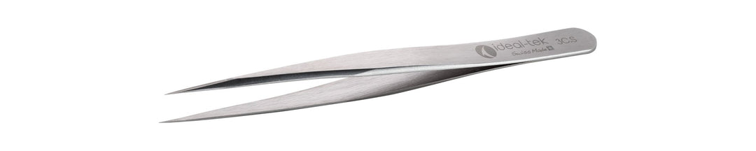 Ideal-tek 3C.S.0.ITU High Precision tweezers 3C.S, Stainless, OAL 110mm, 4.33in MTESolutions