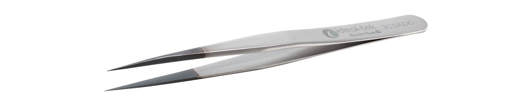 Ideal-tek 3C.SA.DC.0.ITU Diamond coated tweezers 3C.SA.DC, SS Anti-Mag, OAL 110mm, 4.33in MTESolutions