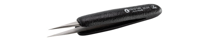 Ideal-tek 3C.SA.DN.6.ITU ESD Foam Grip tweezers 3C.SA.DN, SS Anti-Mag, OAL 115mm, 4.53in MTESolutions