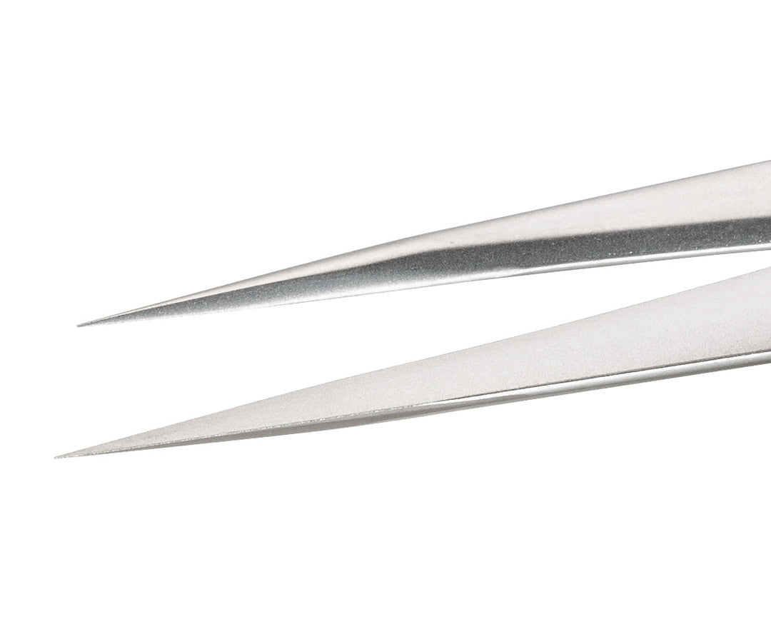 IDEAL - TEK 3C.SA.DR.0.ITU ESD Rubber Grip Tweezers 3C.SA.DR, SS Anti - Mag, OAL 115mm - 4.53in MTESolutions