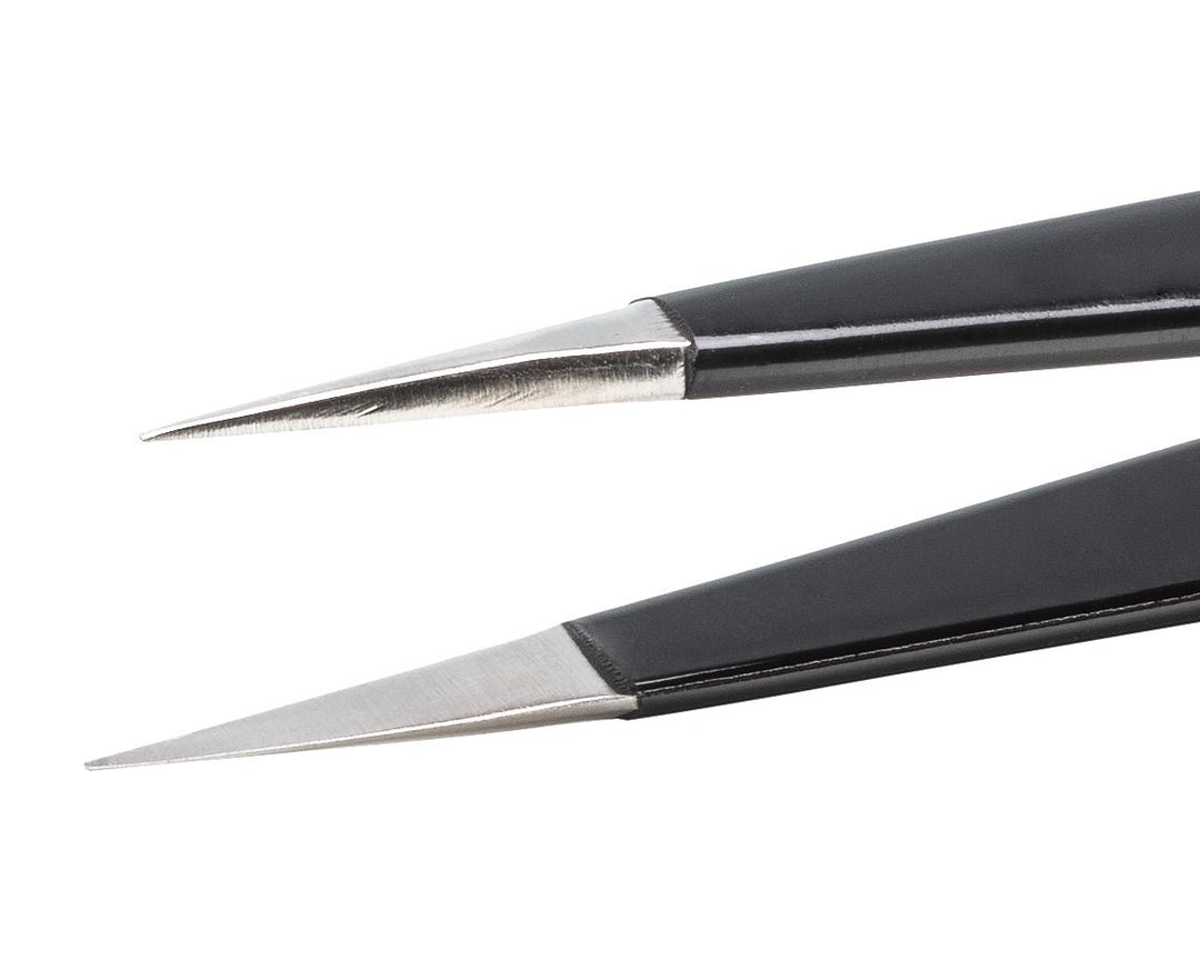 IDEAL - TEK 3C.SA.NE.6.ITU ESD Epoxy Coated tweezers 3C.SA.NE, SS Anti - Mag, OAL 110mm - 4.33in MTESolutions