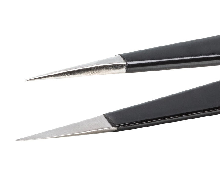 IDEAL - TEK 3C.SA.NE.6.ITU ESD Epoxy Coated tweezers 3C.SA.NE, SS Anti - Mag, OAL 110mm - 4.33in MTESolutions