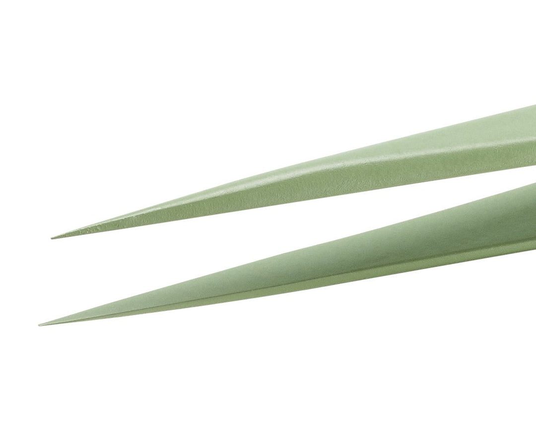 Ideal-tek 3C.SA.T.0.ITU PTFE coated High Precision tweezers 3C.SA.T, SS Anti-Mag, OAL 110mm, 4.33in MTESolutions