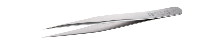 Ideal-tek 3.NC.0.ITU High Precision tweezers 3.NC, Superalloy Anti-Mag, OAL 120mm, 4.72in MTESolutions