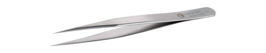 Ideal-tek 3.S.0.ITU High Precision tweezers 3.S, Stainless, OAL 120mm, 4.72in MTESolutions