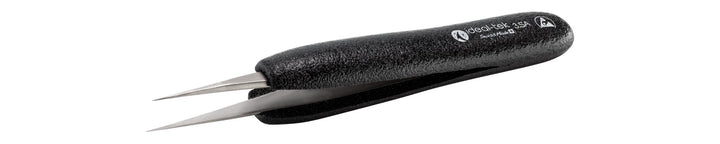 Ideal-tek 3.SA.DN.6.ITU ESD Foam Grip tweezers 3.SA.DN, SS Anti-Mag, OAL 130mm, 5.12in MTESolutions
