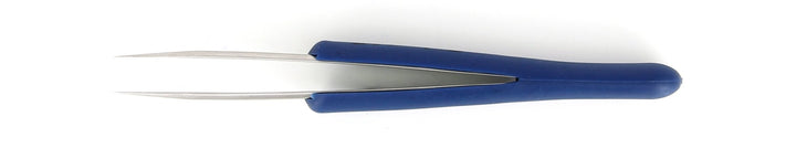 IDEAL - TEK 3.SA.DR.0.ITU ESD Rubber Grip Tweezers 3.SA.DR, SS Anti - Mag, OAL 125mm - 4.92in MTESolutions