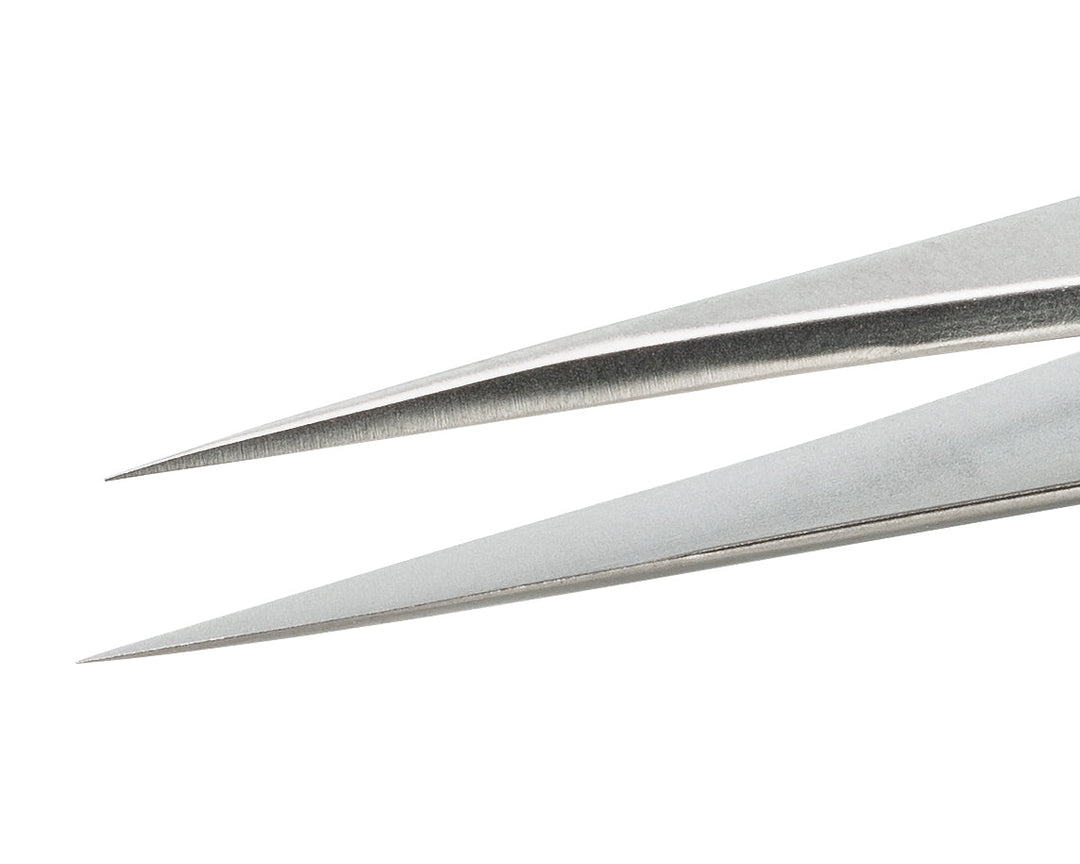 IDEAL - TEK 3.SA.DR.0.ITU ESD Rubber Grip Tweezers 3.SA.DR, SS Anti - Mag, OAL 125mm - 4.92in MTESolutions