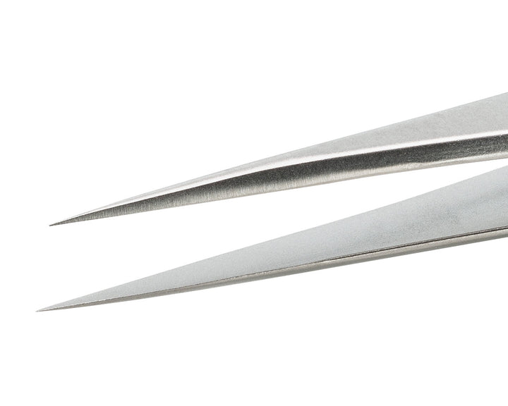 IDEAL - TEK 3.SA.DR.0.ITU ESD Rubber Grip Tweezers 3.SA.DR, SS Anti - Mag, OAL 125mm - 4.92in MTESolutions