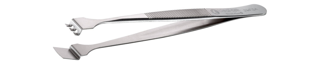 Ideal-tek 3WF.SA.1.ITU Wafer tweezers 3WF.SA, SS Anti-Mag, OAL 125mm, 4.92in MTESolutions