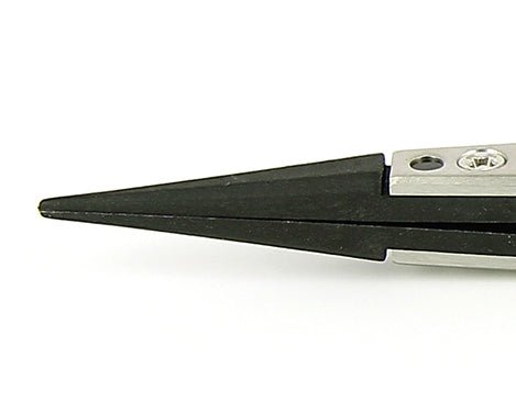 Ideal-tek 3XCPR.SA.1.ITU Plastic Repl CP tip tweezers 3XCPR.SA, Reverse, SS Anti-Mag, OAL 130mm, 5, 12in, (A3CP tips) MTESolutions