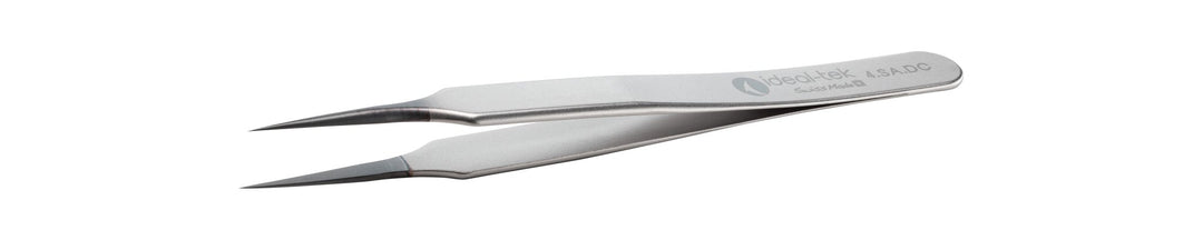 Ideal-tek 4.SA.DC.0.ITU Diamond coated tweezers 4.SA.DC, SS Anti-Mag, OAL 110mm, 4.33in MTESolutions
