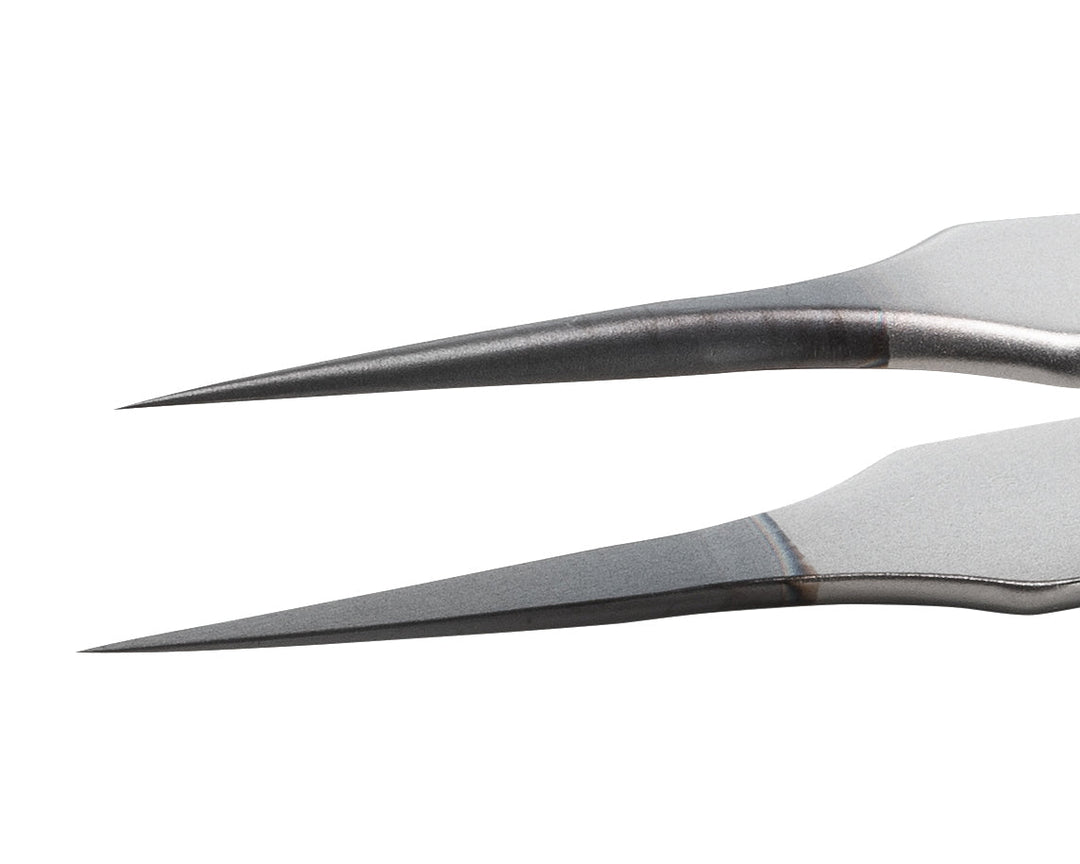 Ideal-tek 4.SA.DC.0.ITU Diamond coated tweezers 4.SA.DC, SS Anti-Mag, OAL 110mm, 4.33in MTESolutions