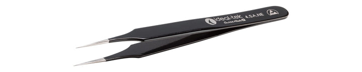 Ideal-tek 4.SA.NE.6.ITU ESD Epoxy Coated tweezers 4.SA.NE, SS Anti-Mag, OAL 110mm, 4.33in MTESolutions