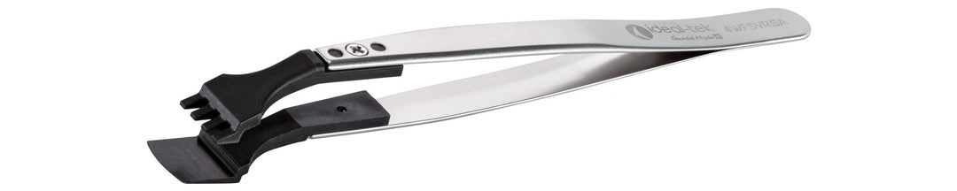 Ideal-tek 4WFSVR.SA.1.ITU Plastic Repl SV tip tweezers 4WFSVR.SA, SS Anti-Mag, OAL 130mm, 5, 12in, (A4WFSV tips) MTESolutions