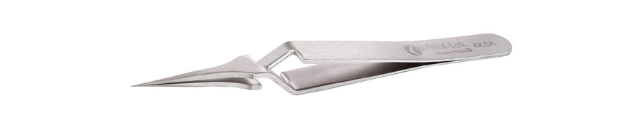 Ideal-tek 4X.SA.1.ITU Reverse Action tweezers 4X.SA, SS Anti-Mag, OAL 110mm, 4.33in MTESolutions