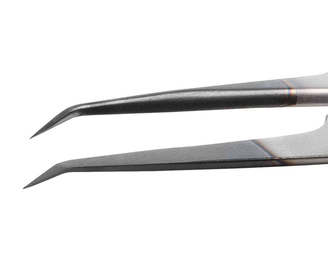 Ideal-tek 51S.SA.DC.0.ITU Diamond coated tweezers 51S.SA.DC, SS Anti-Mag, OAL 115mm, 4.53in MTESolutions