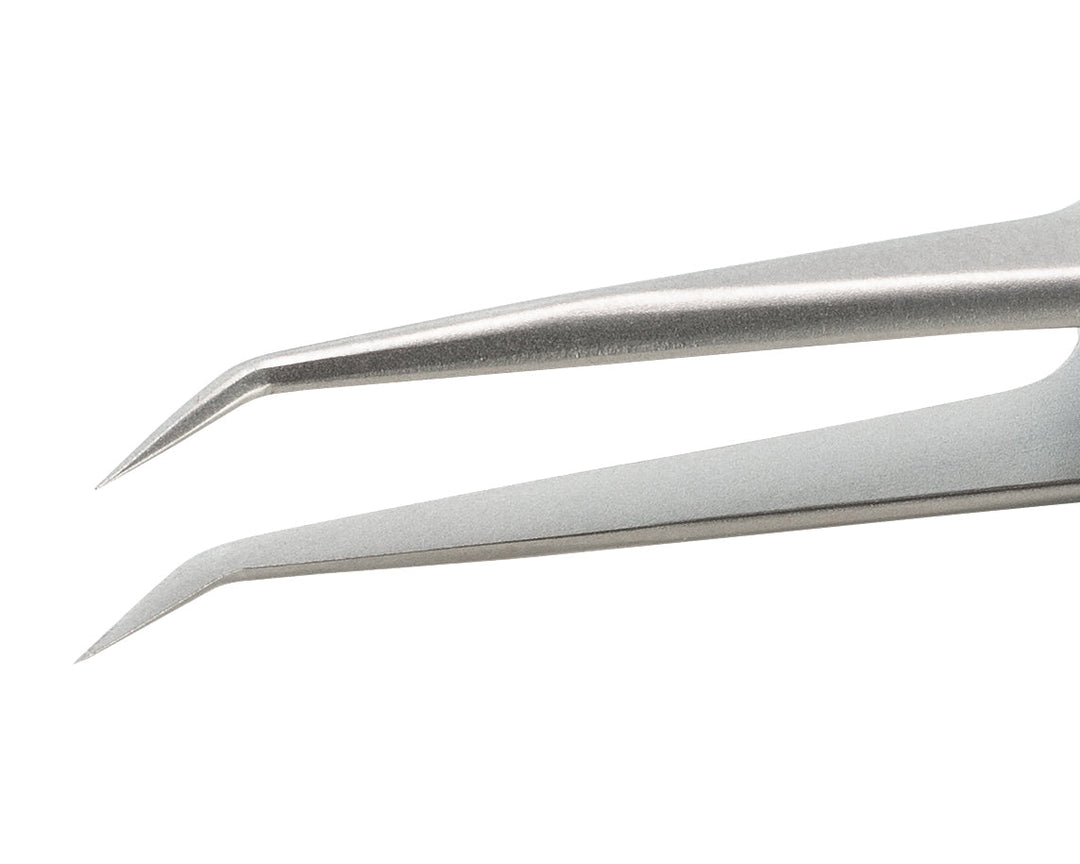 Ideal-tek 51S.SA.DR.0.ITU ESD Rubber Grip tweezers 51S.SA.DR, SS Anti-Mag, OAL 115mm, 4.53in MTESolutions