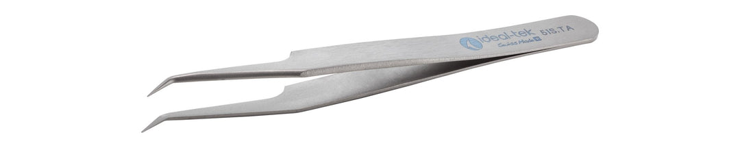 Ideal-tek 51S.TA.0.ITU High Precision tweezers 51S.TA, Titanium, OAL 115mm, 4.53in MTESolutions