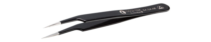 Ideal-tek 5A.SA.NE.6.ITU ESD Epoxy Coated tweezers 5A.SA.NE, SS Anti-Mag, OAL 115mm, 4.53in MTESolutions