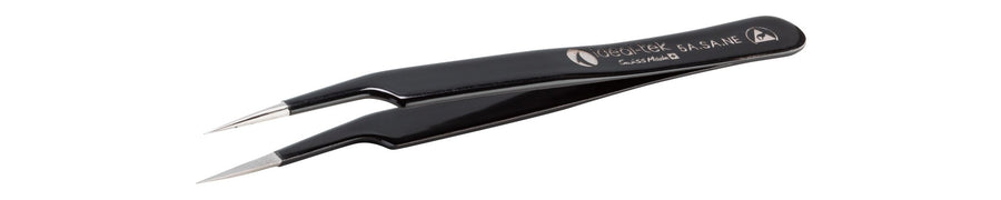 Ideal-tek 5A.SA.NE.6.ITU ESD Epoxy Coated tweezers 5A.SA.NE, SS Anti-Mag, OAL 115mm, 4.53in MTESolutions