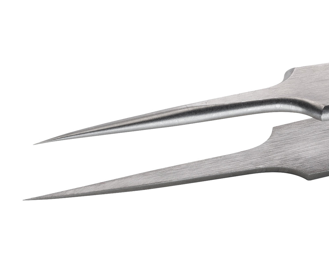 Ideal-tek 5.C.0.ITU High Precision tweezers 5, Carbon Steel, OAL 110mm, 4.33in MTESolutions