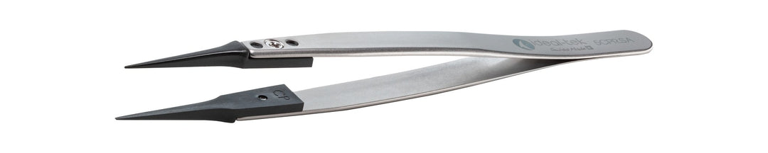 Ideal-tek 5CPR.SA.1.ITU Plastic Repl CP tip tweezers 5CPR.SA, SS Anti-Mag, OAL 130mm, 5, 12in, (A5CP tips) MTESolutions
