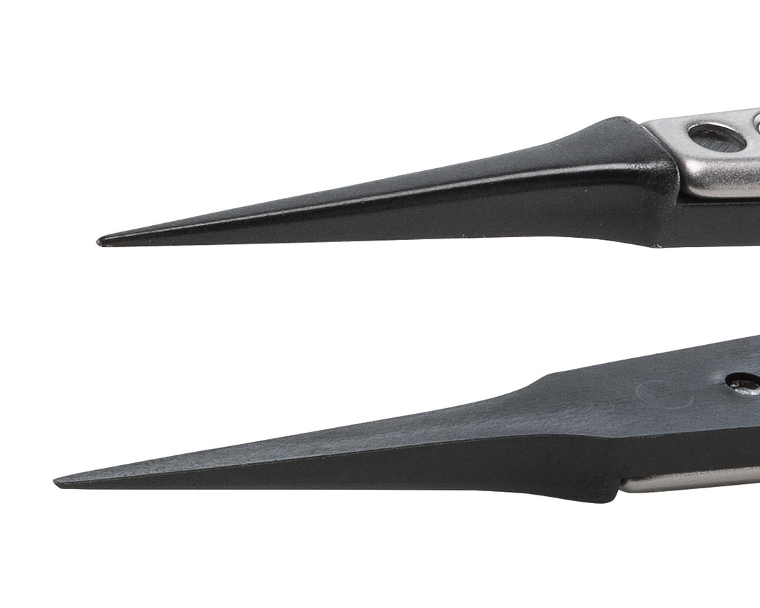 Ideal-tek 5CPR.SA.1.ITU Plastic Repl CP tip tweezers 5CPR.SA, SS Anti-Mag, OAL 130mm, 5, 12in, (A5CP tips) MTESolutions