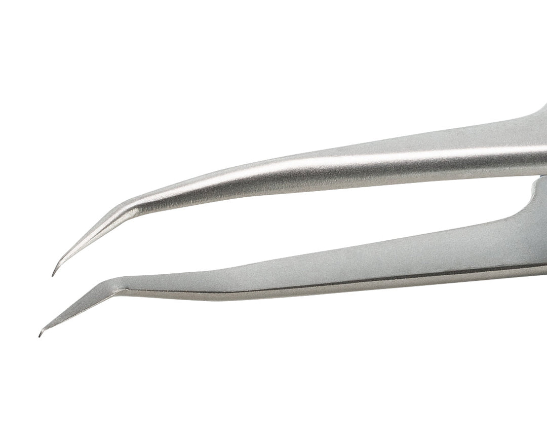 Ideal-tek 5C.SA.DR.0.ITU ESD Rubber Grip tweezers 5C.SA.DR, SS Anti-Mag, OAL 115mm, 4.53in MTESolutions