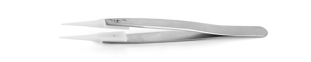 Ideal-tek 5DGR.SA.1.ITU Plastic Repl DG tip tweezers 5DGR.SA, SS Anti-Mag, OAL 130mm, 5, 12in, ,(A5DG tips) MTESolutions