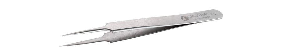 Ideal-tek 5.S.0.ITU High Precision tweezers 5.S, Stainless, OAL 110mm, 4.33in MTESolutions