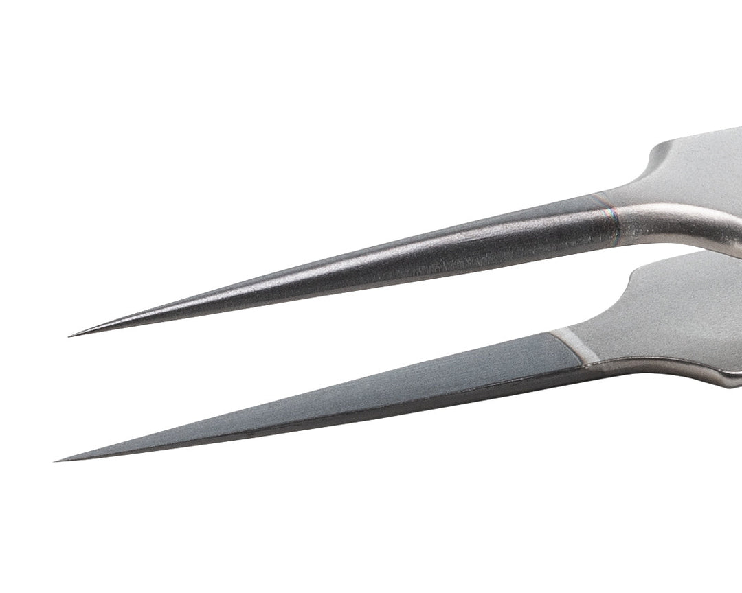 Ideal-tek 5.SA.DC.0.ITU Diamond coated tweezers 5.SA.DC, SS Anti-Mag, OAL 110mm, 4.33in MTESolutions