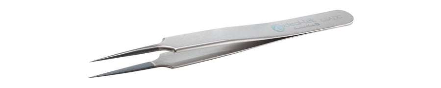 Ideal-tek 5.SA.DC.0.ITU Diamond coated tweezers 5.SA.DC, SS Anti-Mag, OAL 110mm, 4.33in MTESolutions