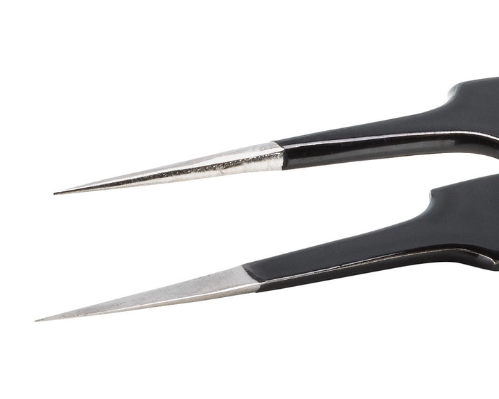 IDEAL - TEK 5.SA.NE.6.ITU ESD Epoxy Coated Tweezers 5.SA.NE, SS Anti - Mag, OAL 110mm - 4.33in MTESolutions